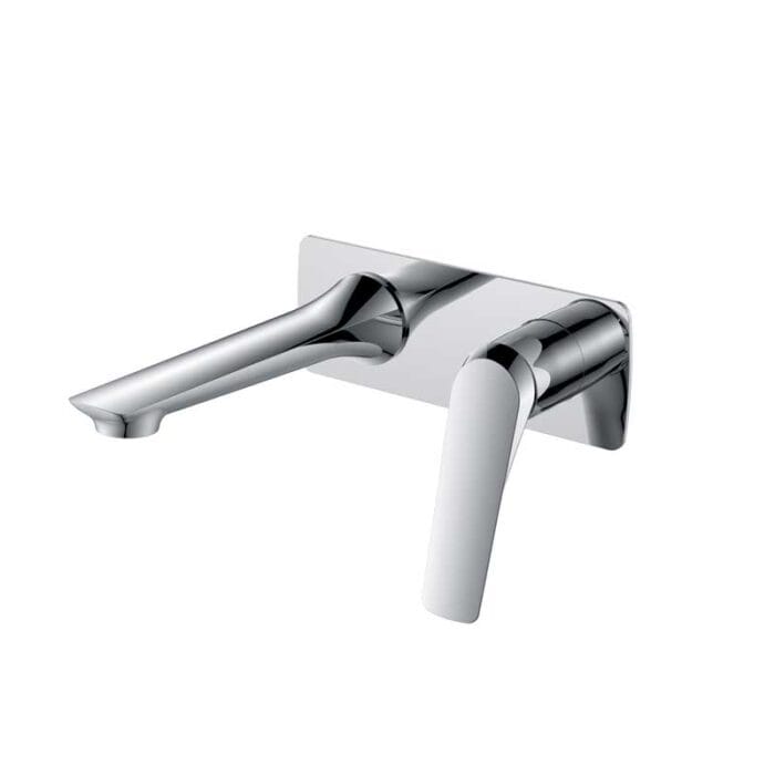 Chrome Wall Mounted Basin Faucet