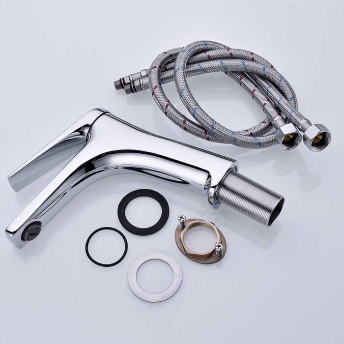 Hot and Cold Singel Handle Basin Faucet - Image 5