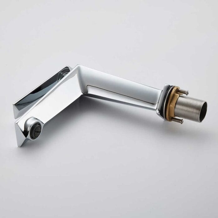 Chrome Prismatic Brass Basin Faucet - Image 5