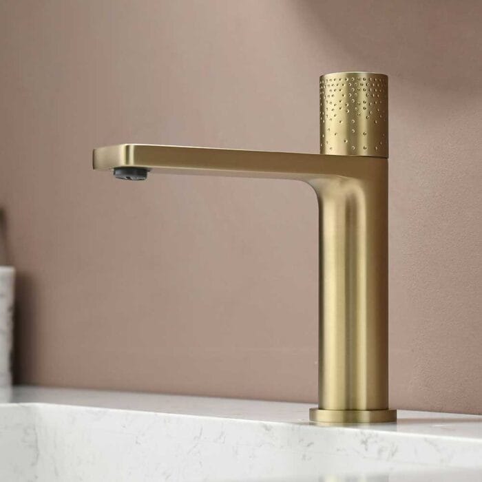 Button type Bathroom Basin Faucet