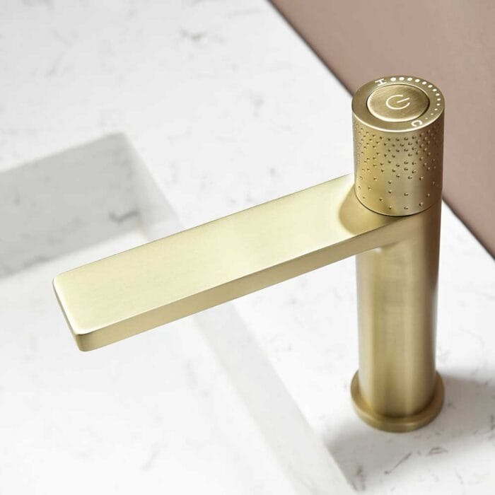 Button type Bathroom Basin Faucet - Image 4