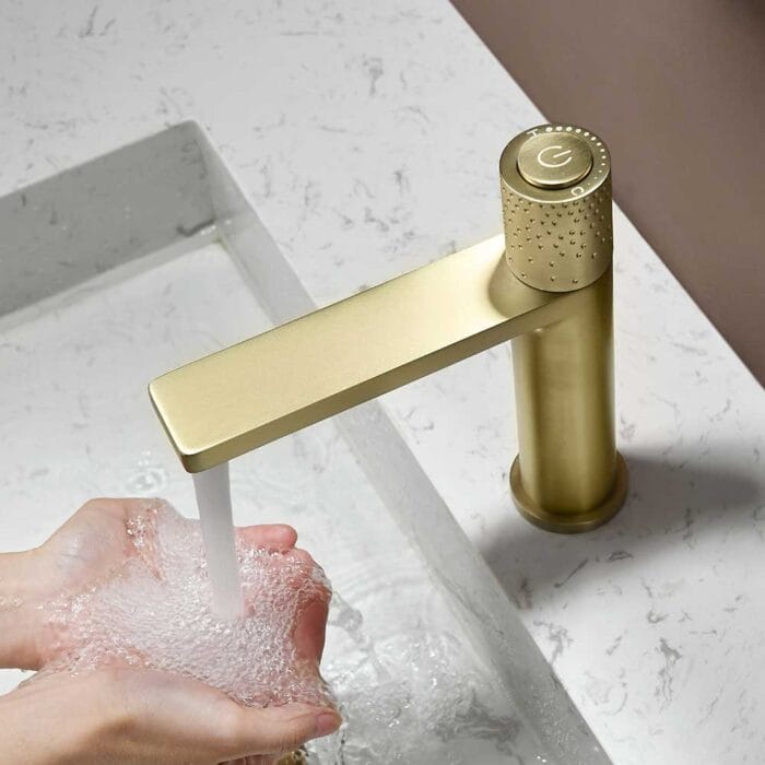 Button type Bathroom Basin Faucet - Image 3