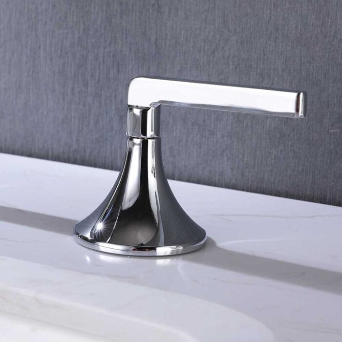 Chrome Widespread Basin Faucet - Image 6