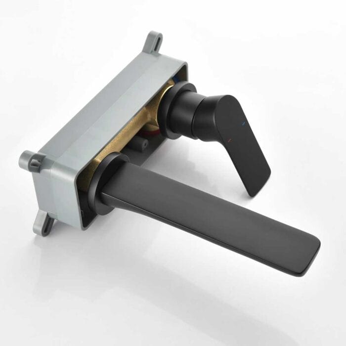 Black Wall Mounted Basin Faucet - Image 5
