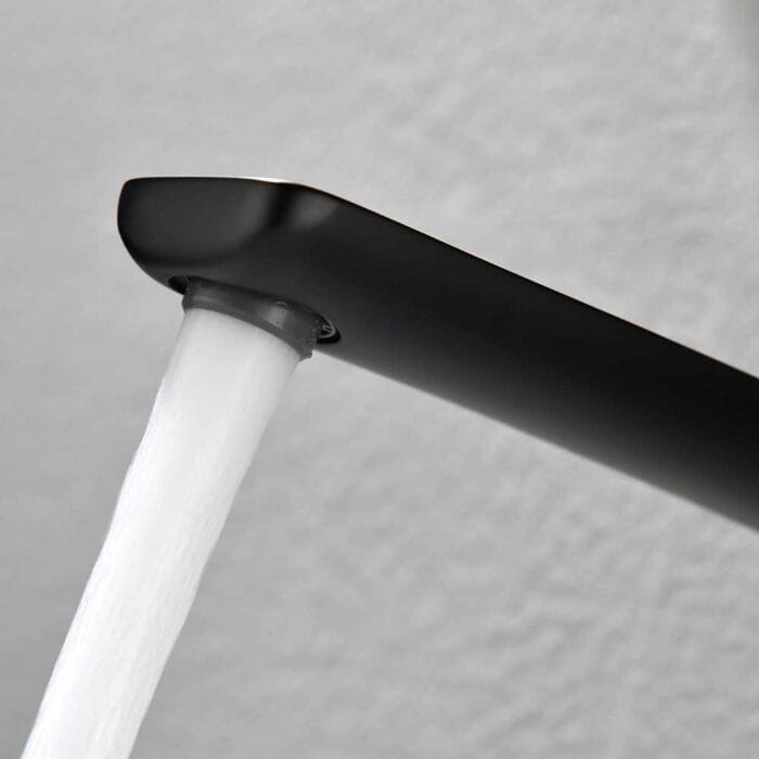 Black Wall Mounted Basin Faucet - Image 3