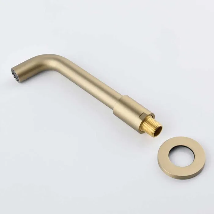 Gold Wall Mounted Basin Faucet - Image 8