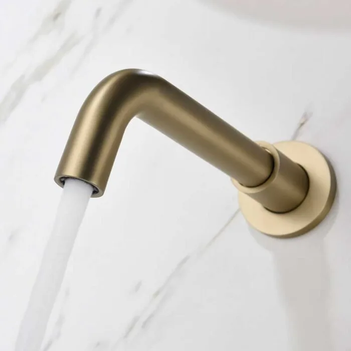 Gold Wall Mounted Basin Faucet - Image 4