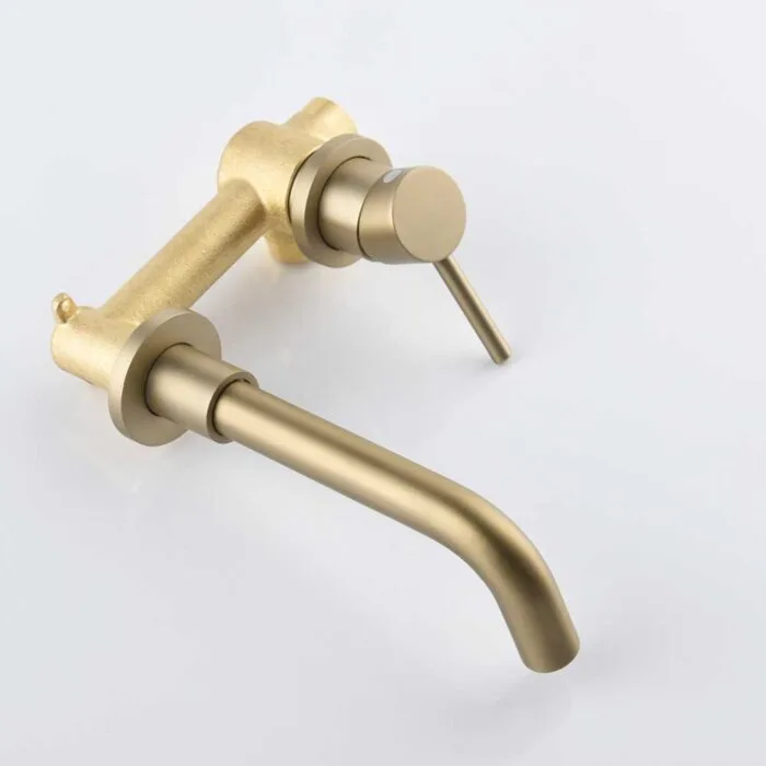 Gold Wall Mounted Basin Faucet - Image 6