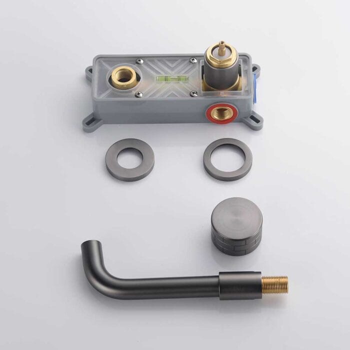 Gun Gary Single Handle Wall Mounted Basin Faucet - Image 11