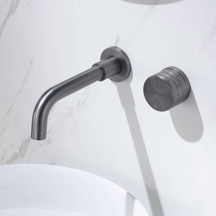 Gun Gary Single Handle Wall Mounted Basin Faucet - Image 6