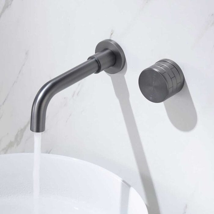 Gun Gary Single Handle Wall Mounted Basin Faucet - Image 3