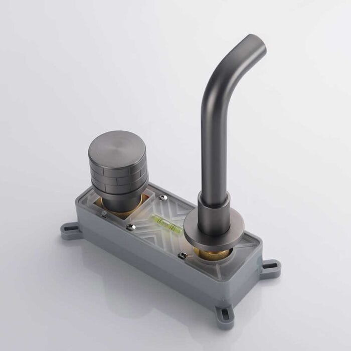Gun Gary Single Handle Wall Mounted Basin Faucet - Image 9