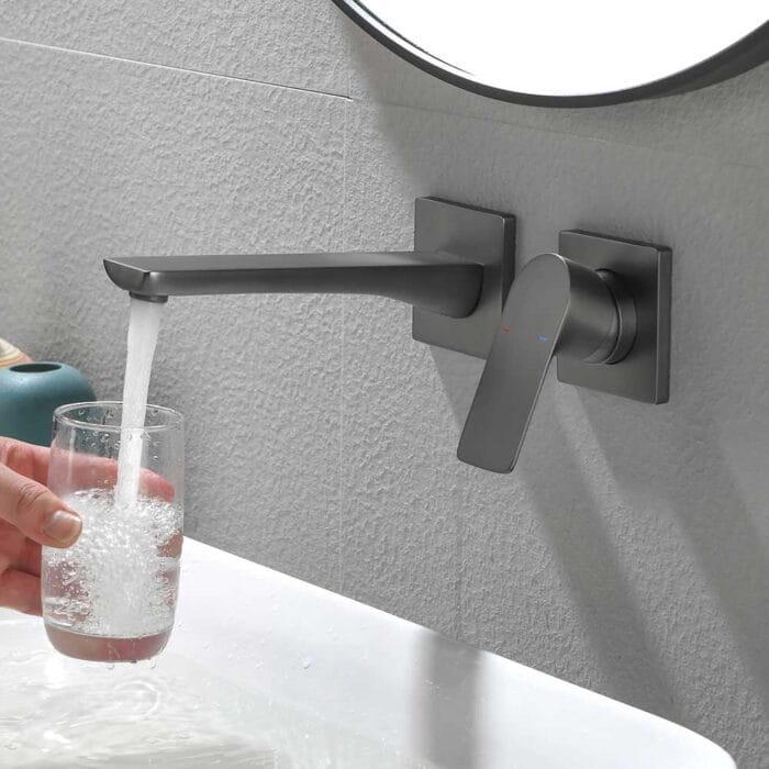 Gun GaryWall Mounted Bathroom Faucet - Image 3