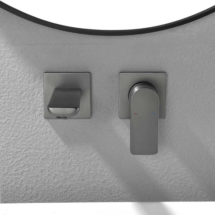 Gun GaryWall Mounted Bathroom Faucet - Image 4