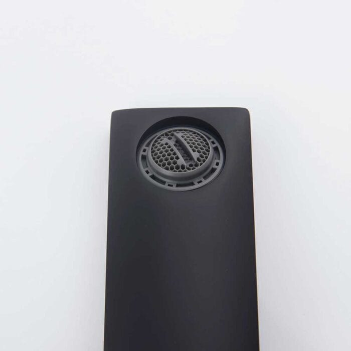 Black Hot & Cold Wall Mounted Basin Faucet - Image 5