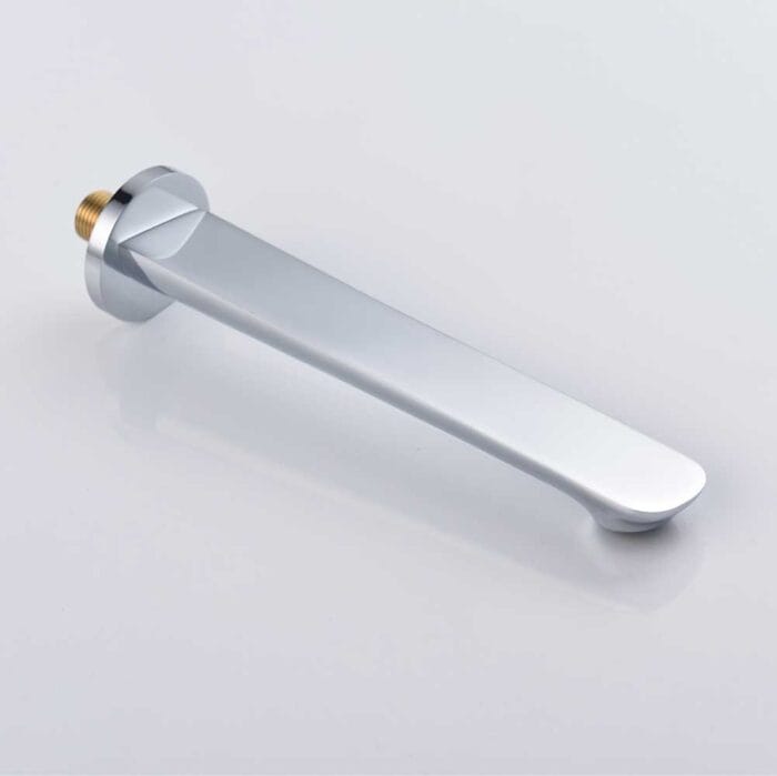 Chrome 2 Handle Wall Mounted Bathroom Faucet - Image 5