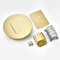 Gold Stainless Steel Shower Head - Image 6