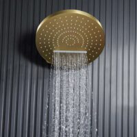 Gold Stainless Steel Shower Head - Image 4