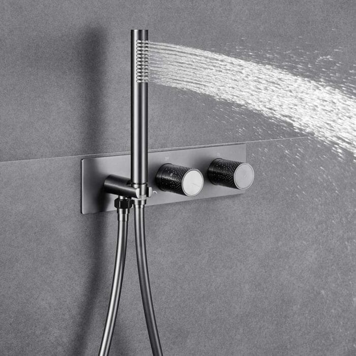 Gun Gary 2 Function Concealed  Shower Set - Image 5