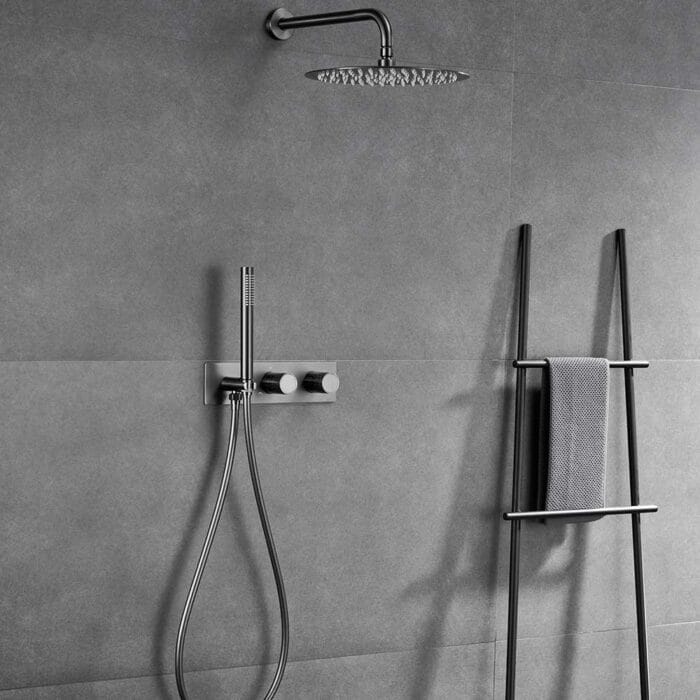Gun Gary 2 Function Concealed  Shower Set