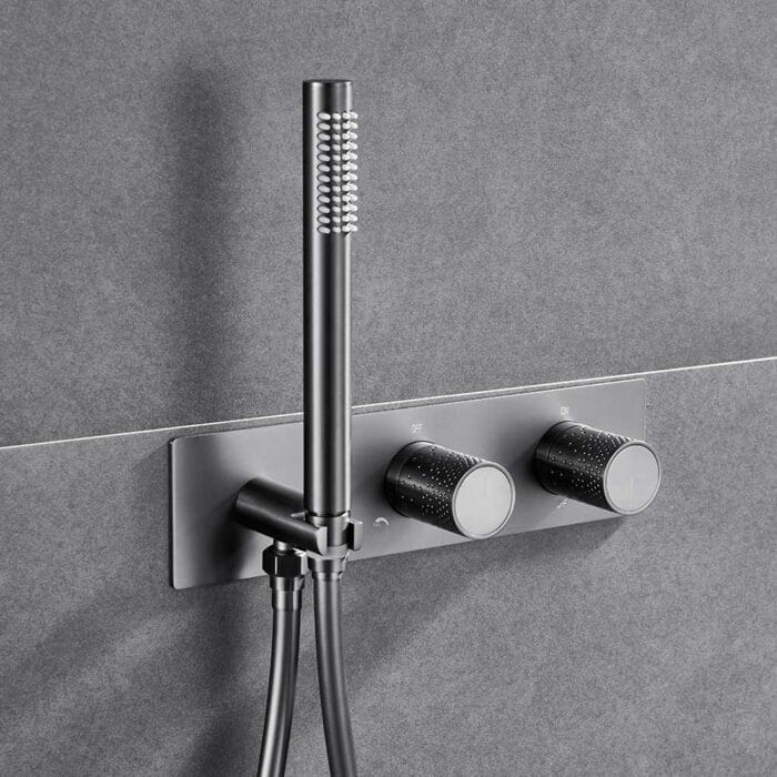 Gun Gary 2 Function Concealed  Shower Set - Image 8