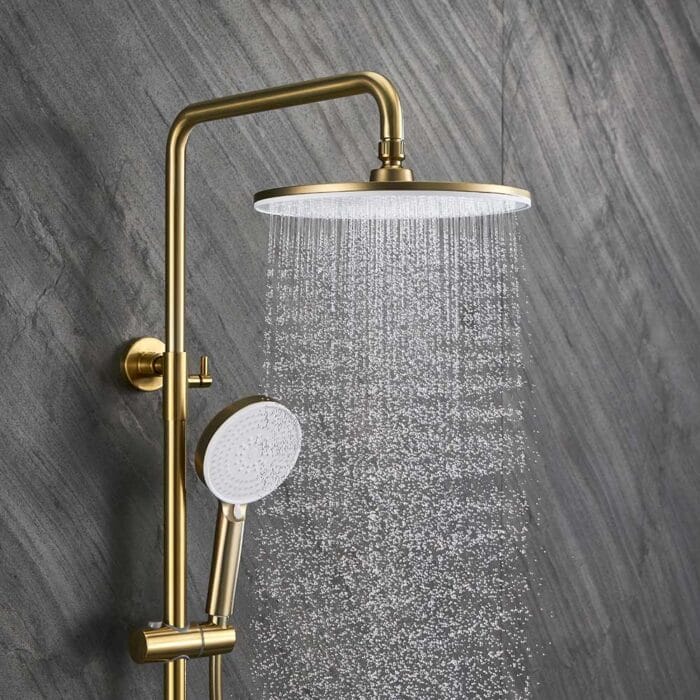 Gold 3 Way Exposed Shower Set - Image 2