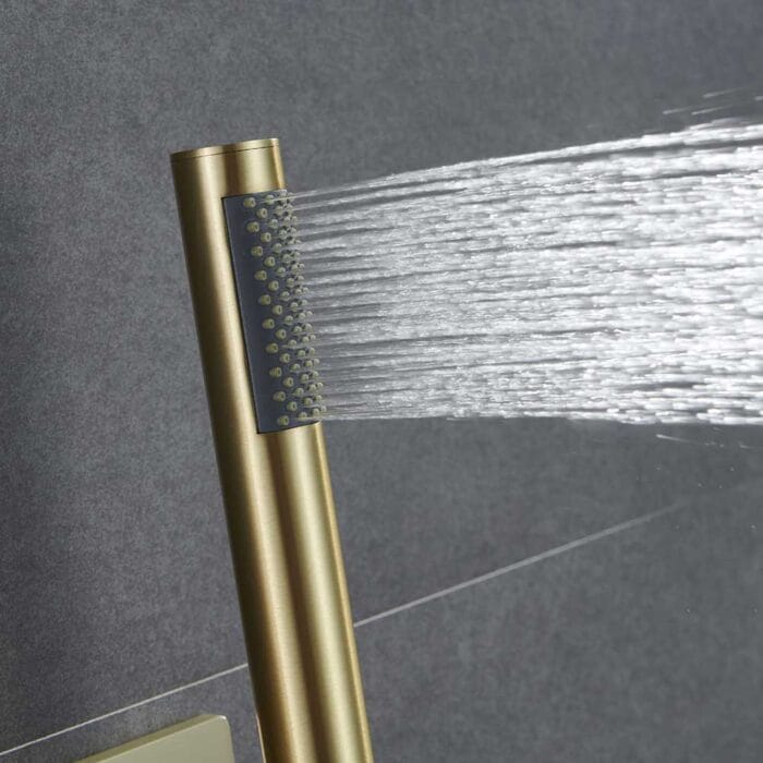 Gold 2 Function Concealed  Shower Set - Image 6