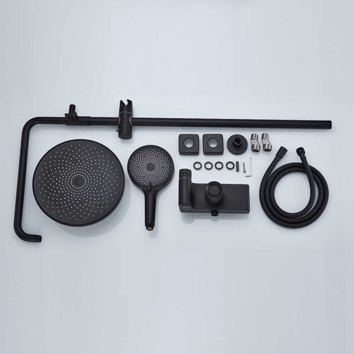 Black 3 Way Exposed Shower Set - Image 15