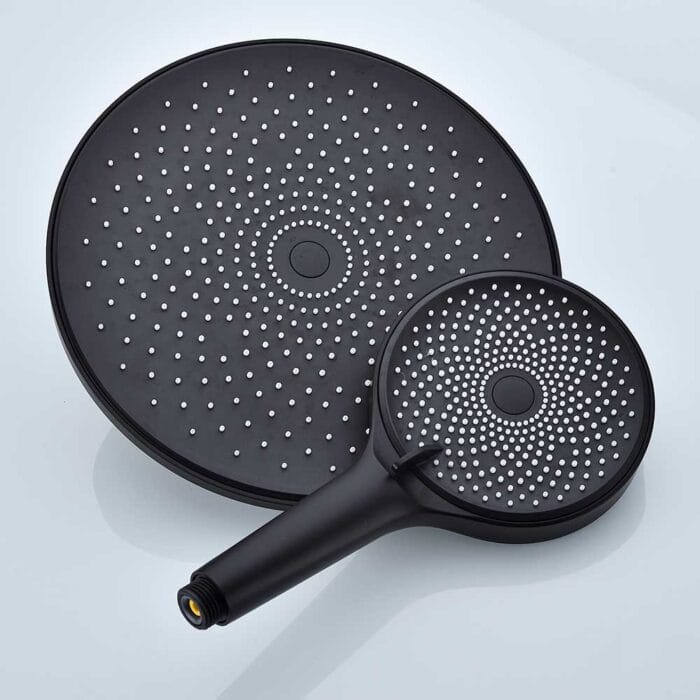 Black 3 Way Exposed Shower Set - Image 12