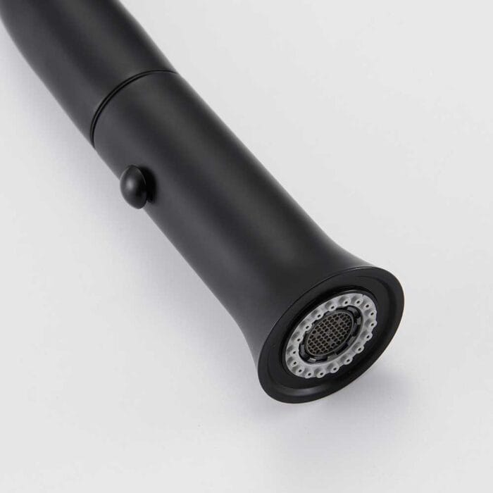 Black Hollow Handle Pull Down Kitchen Faucet - Image 8