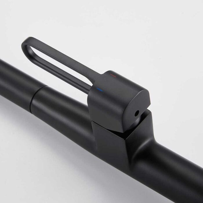 Black Hollow Handle Pull Down Kitchen Faucet - Image 9