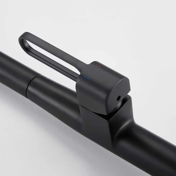 Black Hollow Handle Pull Down Kitchen Faucet - Image 9