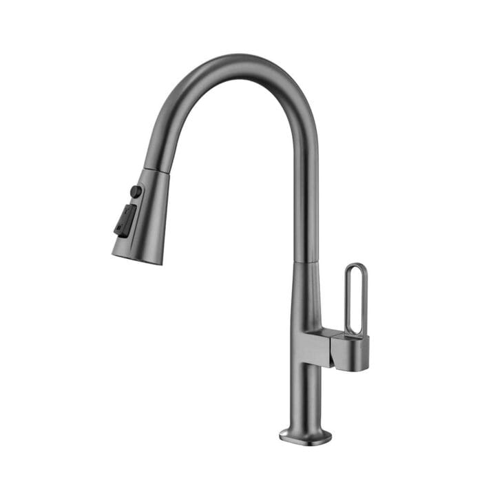 Gun Gary Pull Down Faucet For Kitchen