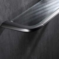 Gun Gary Metal Wall Mounted Glass Shelf Holder - Image 5