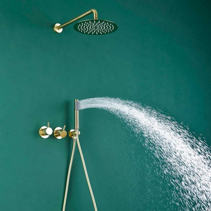 Gold Brass Concealed  Shower Set - Image 3