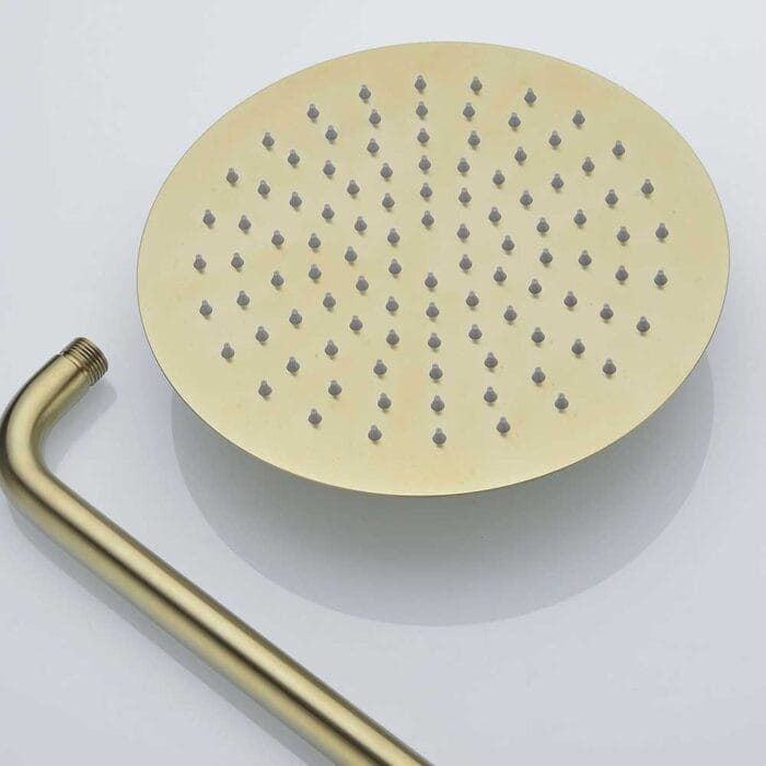 Gold Brass Concealed  Shower Set - Image 11