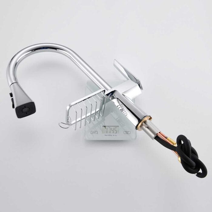 Chorm Pull Down Kitchen Faucet With Seat - Image 14