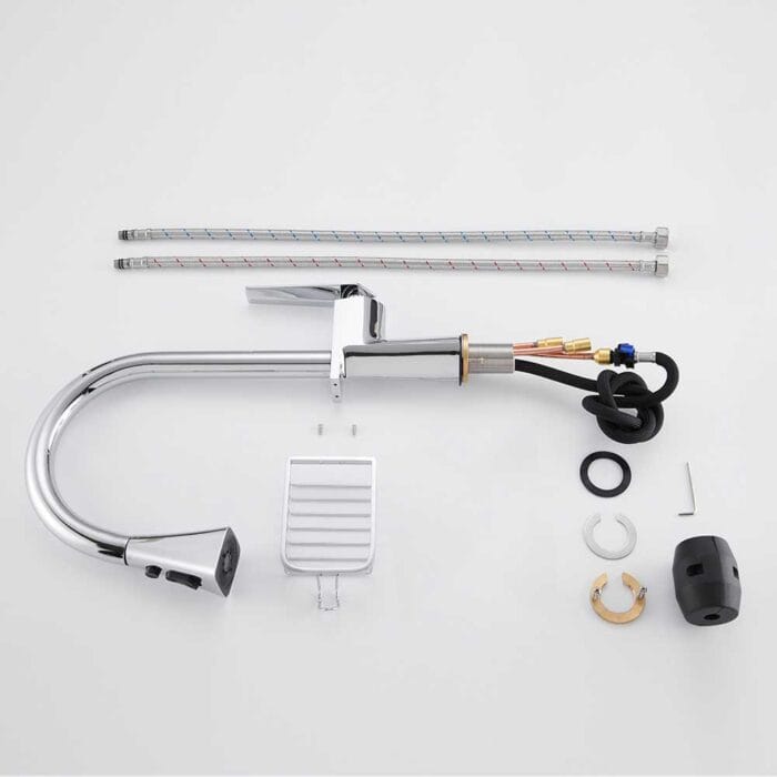 Chorm Pull Down Kitchen Faucet With Seat - Image 13