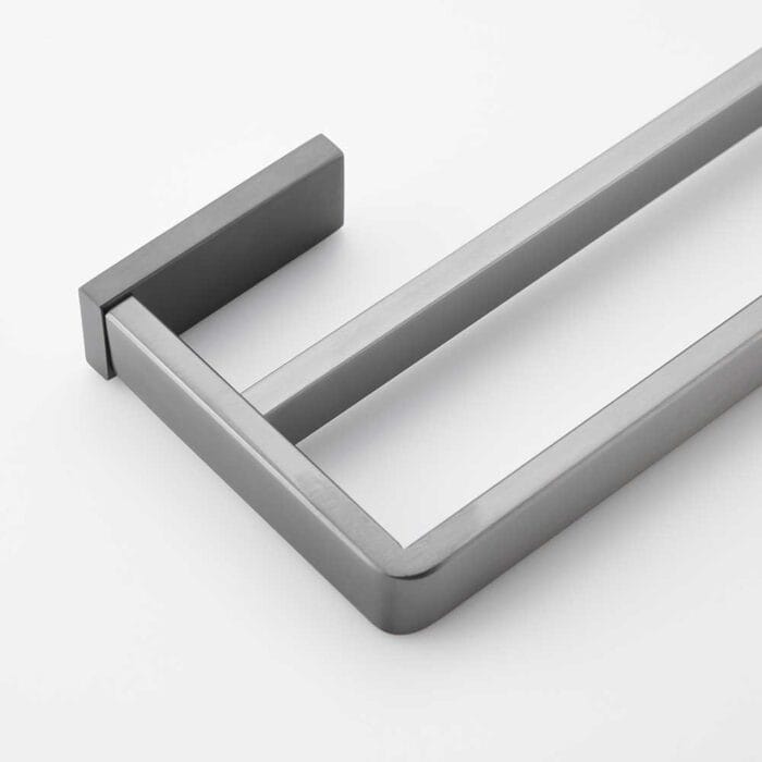 Gun Gary Metal Bathroom Double Towel Bar - Image 6
