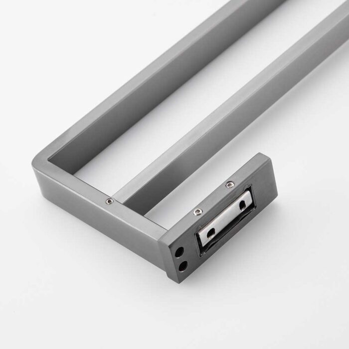 Gun Gary Metal Bathroom Double Towel Bar - Image 7
