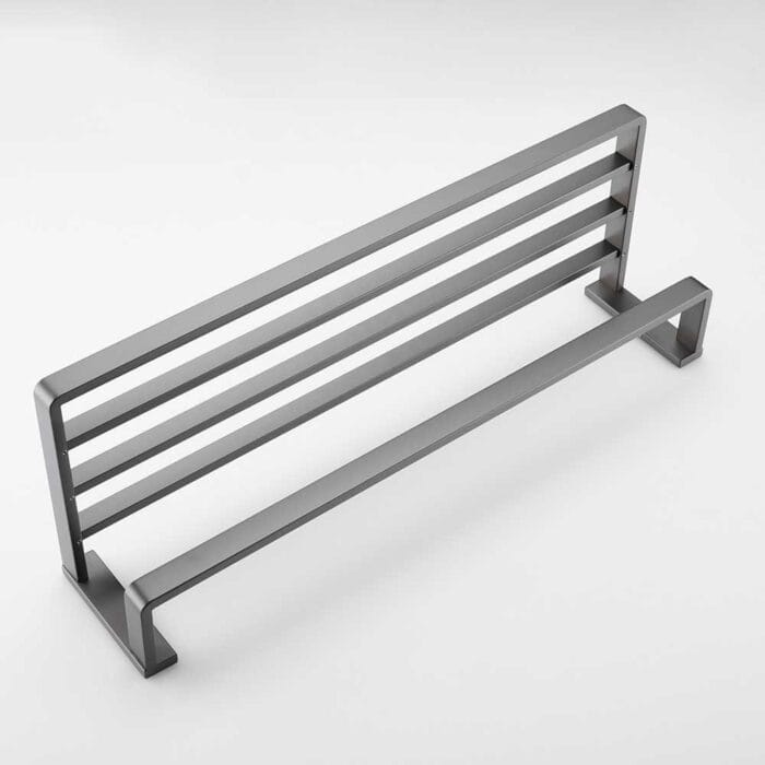 Gun Gary Metal Bathroom Towel Bar Frame - Image 6