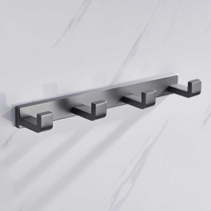 Gun Gary Bathroom Hook Rail
