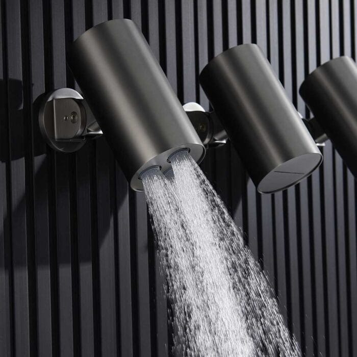 Gun Gary Stainless Steel Spotlight Style Shower Head - Image 4