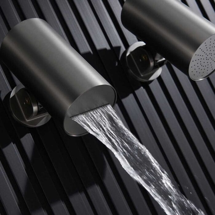 Gun Gary Stainless Steel Spotlight Style Shower Head - Image 5