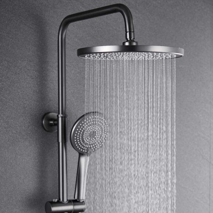 Gun Gary 3 Way Thermostati Exposed Shower Set - Image 2