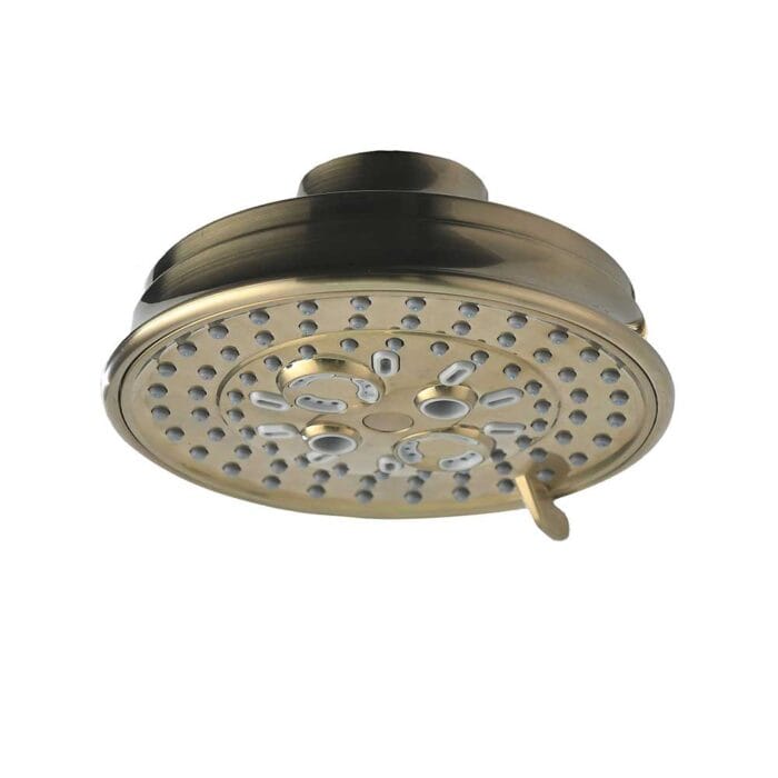 Gold ABS Plastic Shower Head
