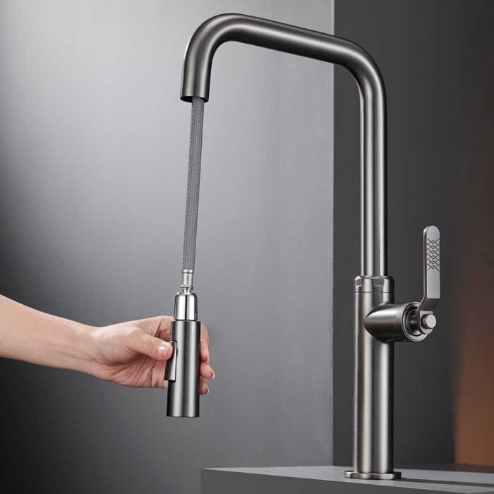 Gun Gary Industrial Style Pull Down Faucet - Image 4