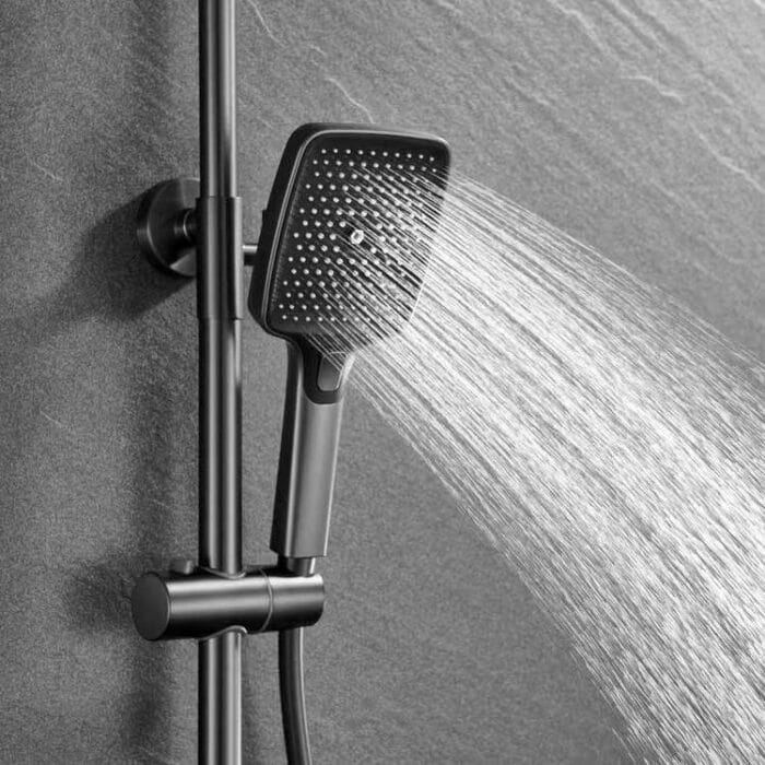 Gun Gary Brass 3 Way Exposed Shower Set - Image 4