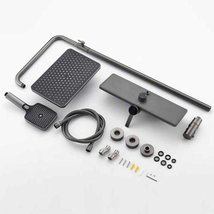 Gun Gary Brass 3 Way Exposed Shower Set - Image 10