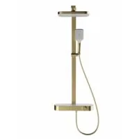 Gold Thermostati Exposed Shower Set